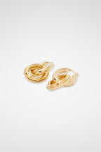 Gold Fibres Earrings