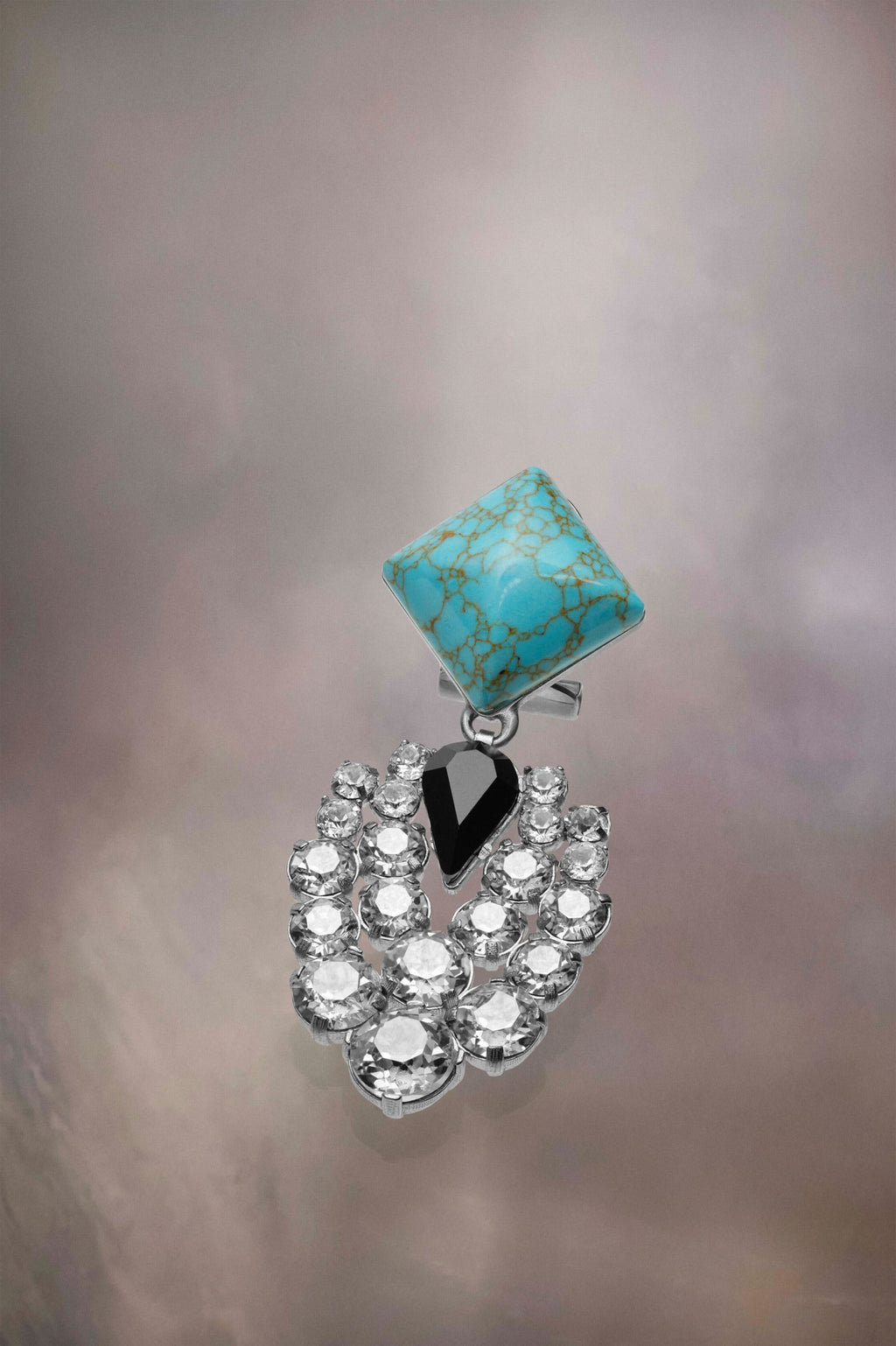 Multicolor Fibres Earrings