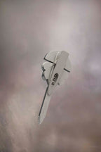 Black And White Fibres Broch