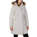Cream Polyester Coat