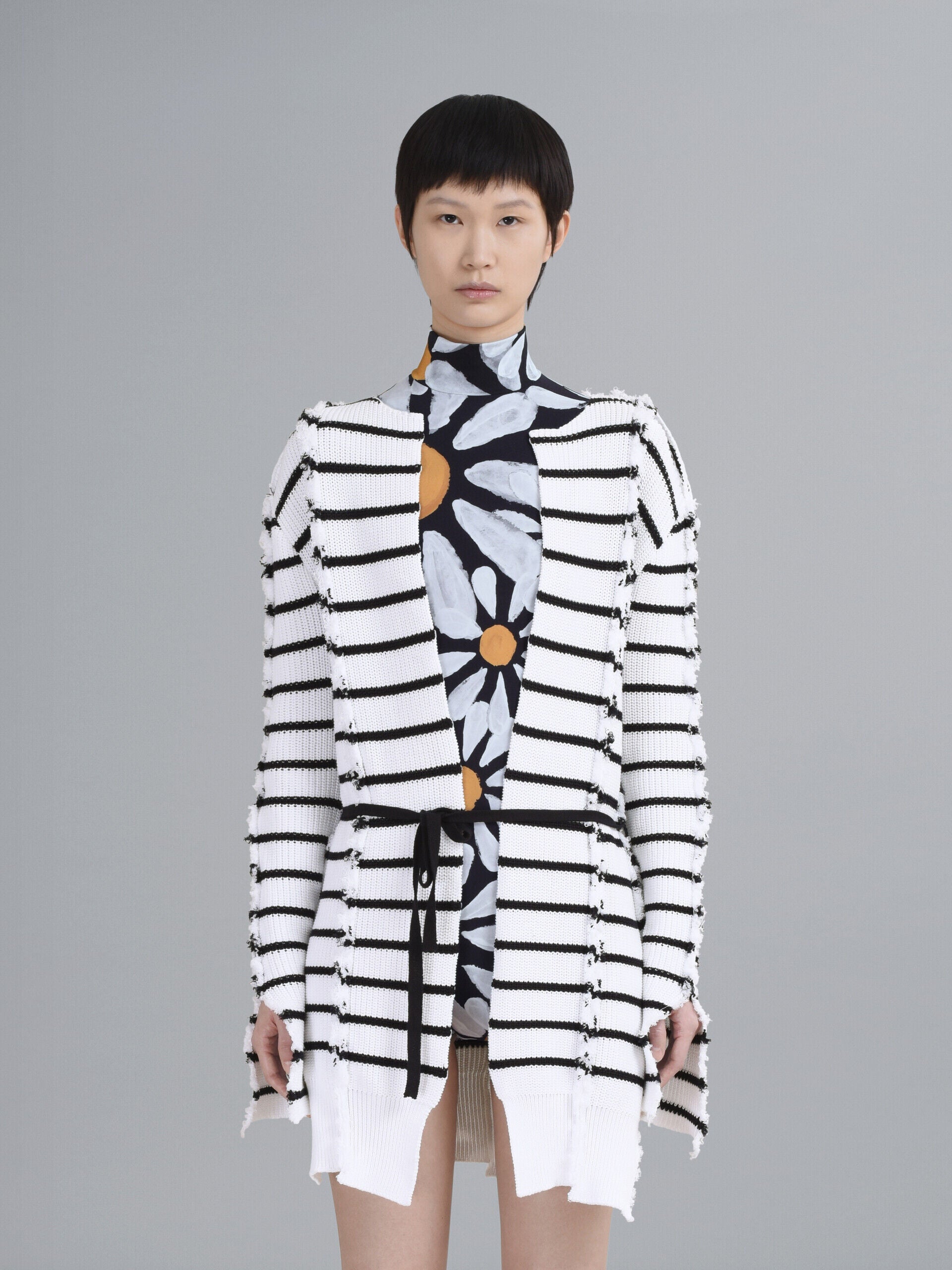 White Fibres Cardigan