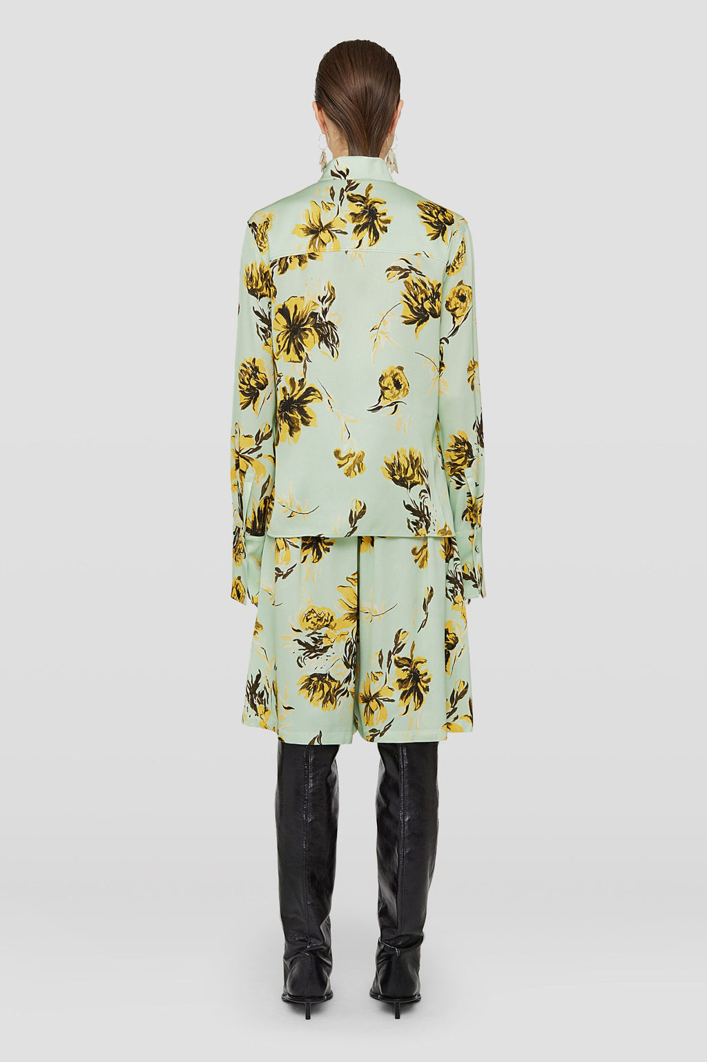 Green Fibres Long Skirt