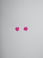 Fuchsia Fibres Earrings