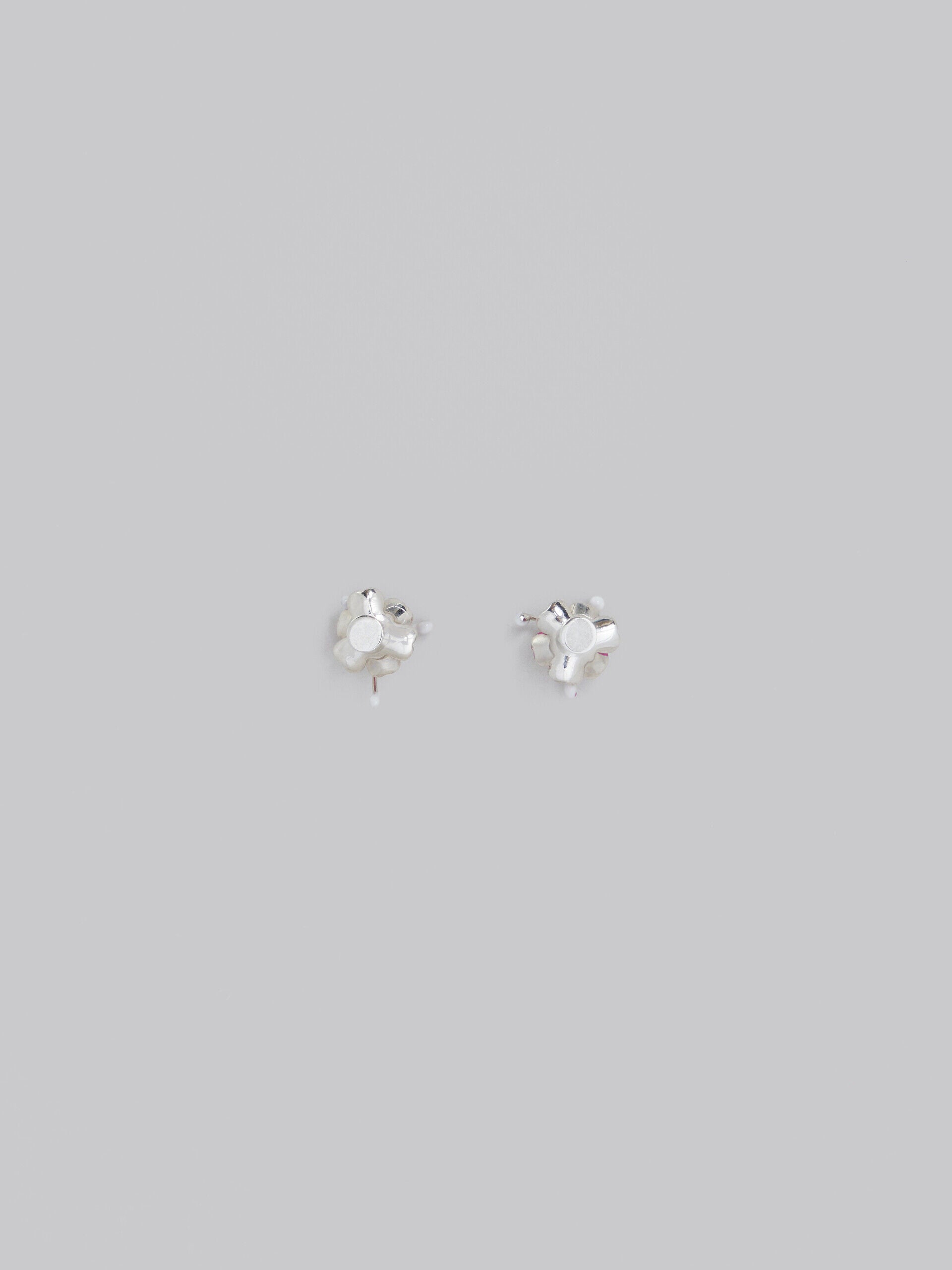 Fuchsia Fibres Earrings