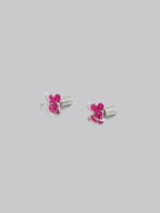 Fuchsia Fibres Earrings