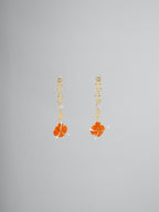 Pink Fibres Earrings