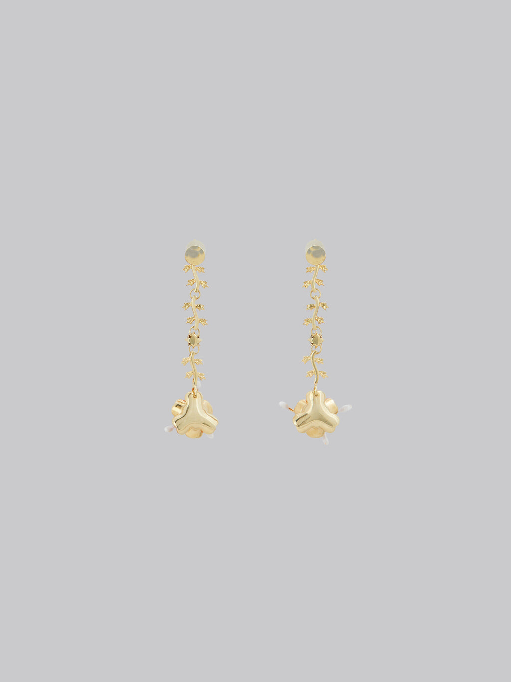 Pink Fibres Earrings