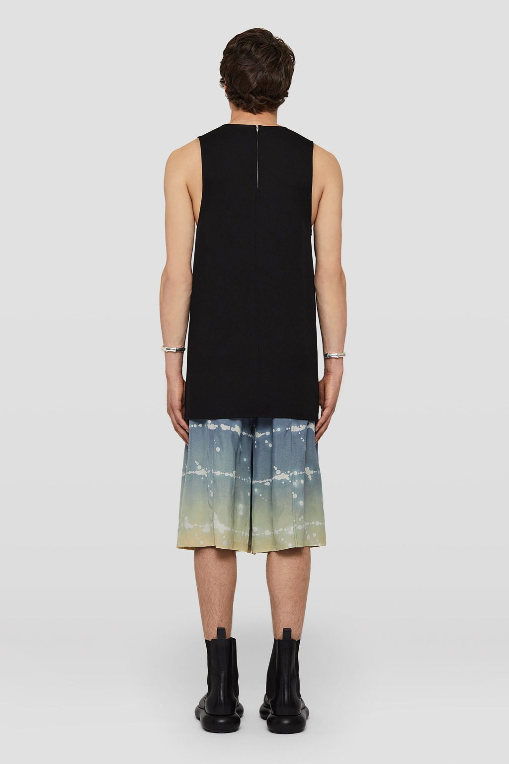 Blue Fibres Bermuda Shorts