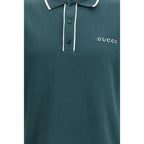 Bicolor Cotton Polo Shirt