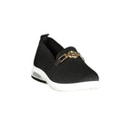 Nero Polyester Women Classic Shoe