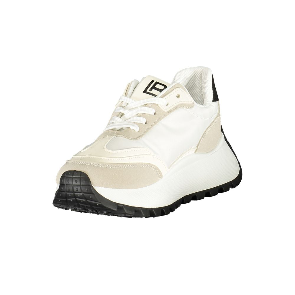 Bianco Polyurethane Women's Sneaker