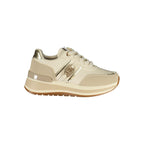 Beige Polyurethane Women Sneaker