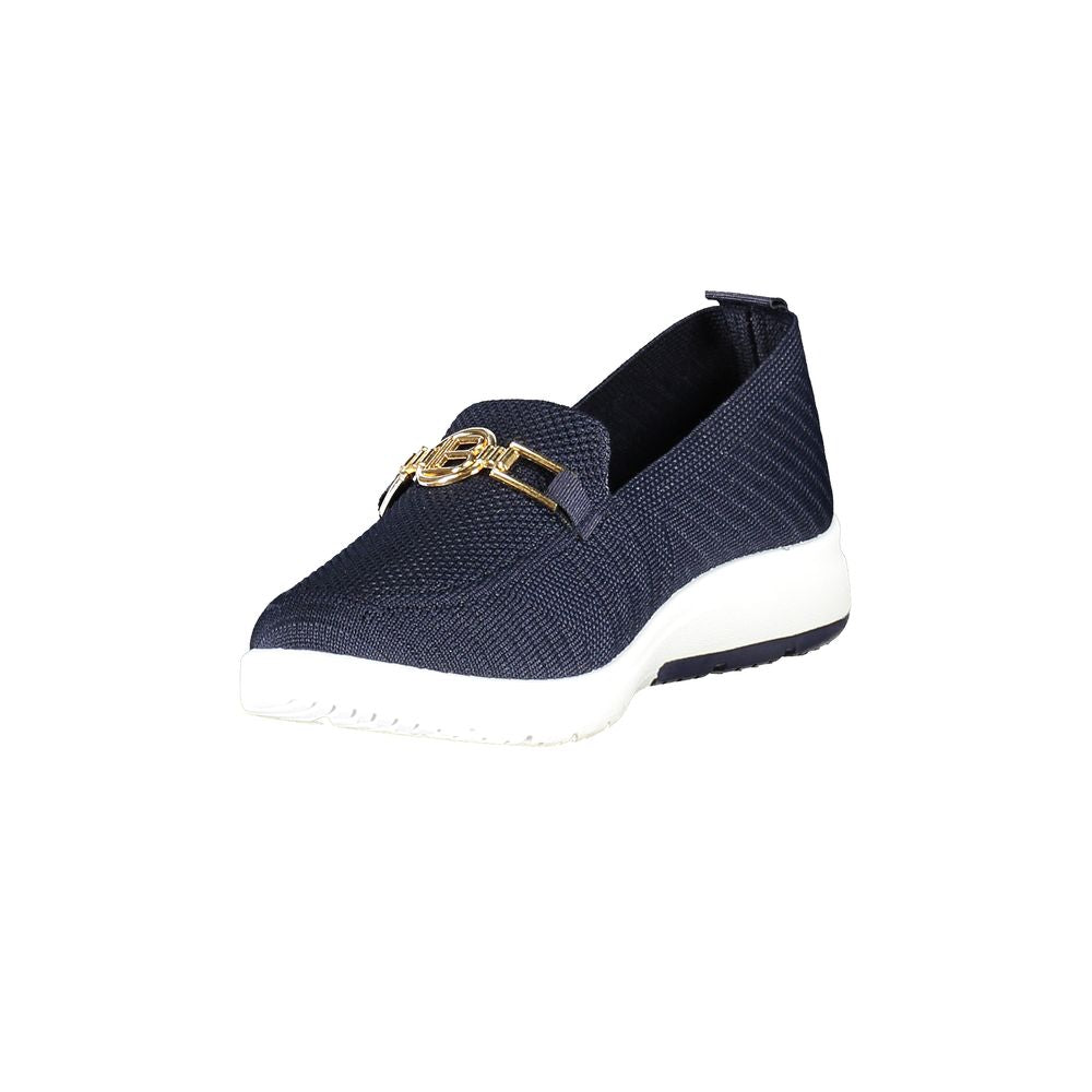 Blu Polyester Women Classic Shoe