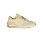 Beige Polyurethane Women Sneaker