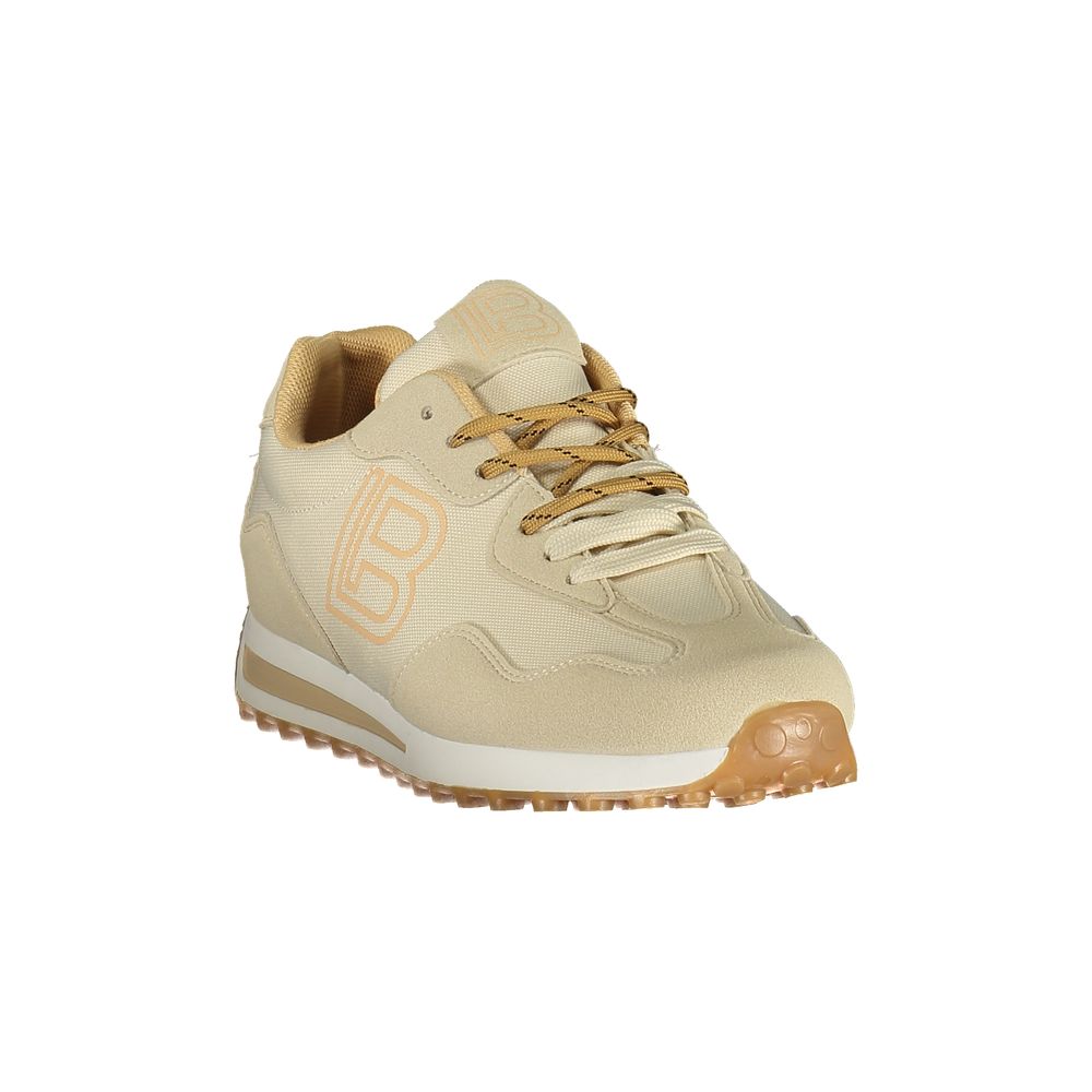Beige Polyurethane Women Sneaker