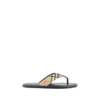 Multicolor Polyester Flip-Flop Sandals