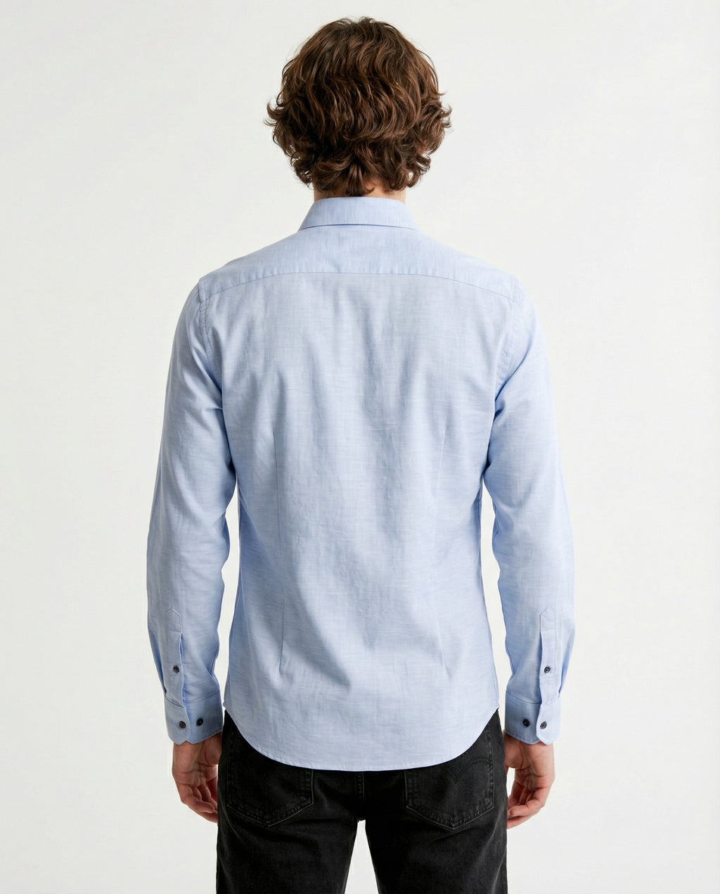 Blue Cotton Shirt
