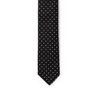 Black Silk Tie