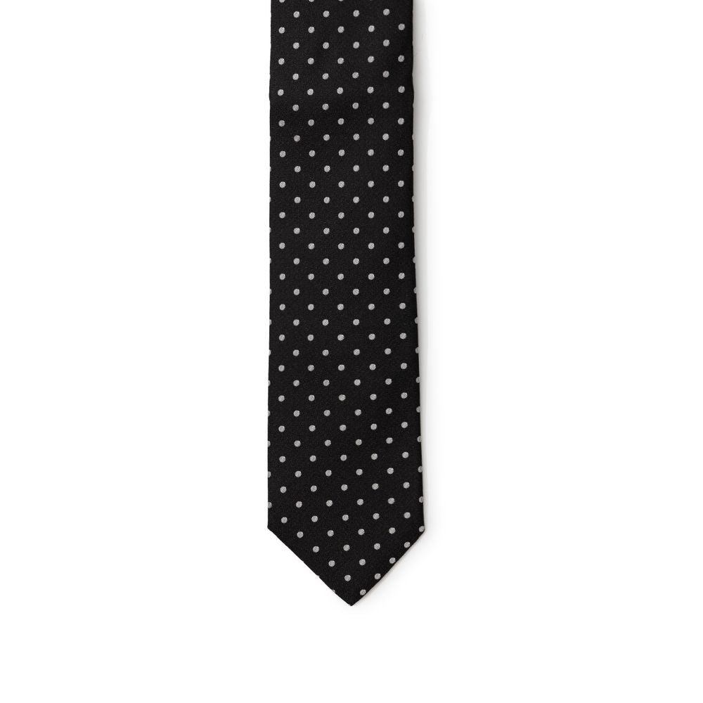 Black Silk Tie