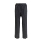 Gray Wool Oves Aries Casual Pants