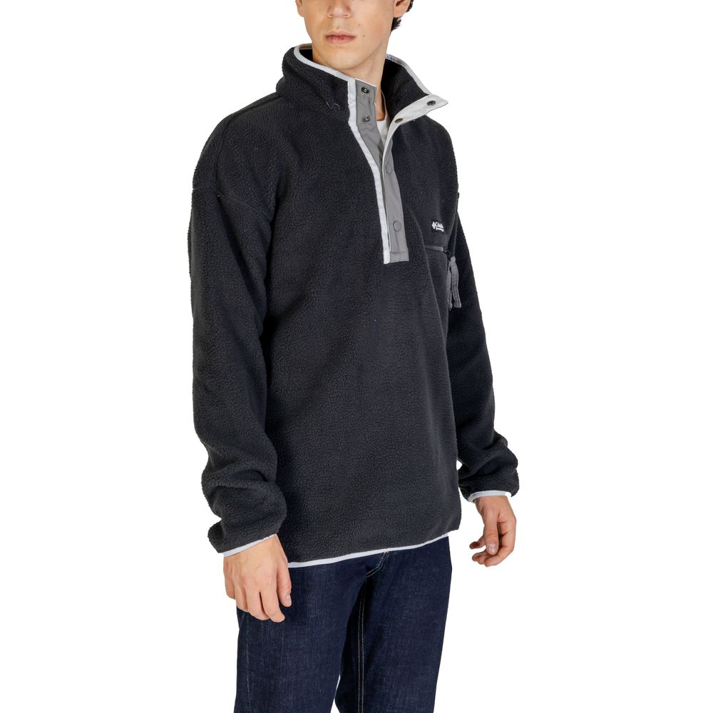 Black Polyester Sweatshirt