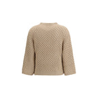 Beige Wool Sweatshirt