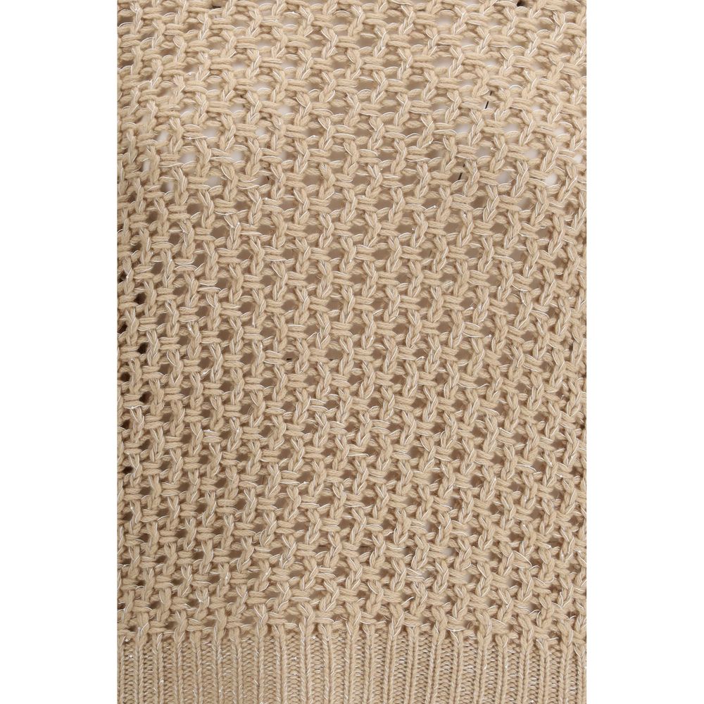 Beige Wool Sweatshirt