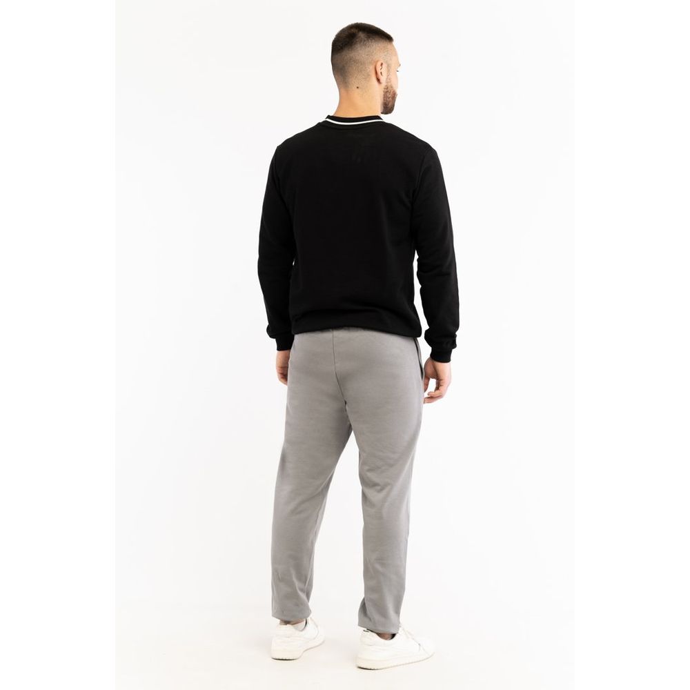 Blue Cotton Joggers (Workout Pants)