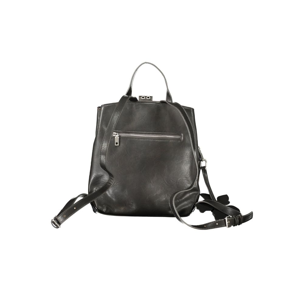 Black Polyethylene Backpack