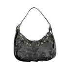 Black Polyurethane Women's Mini Bag