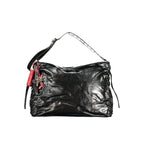 Black Polyurethane Women's Handbag