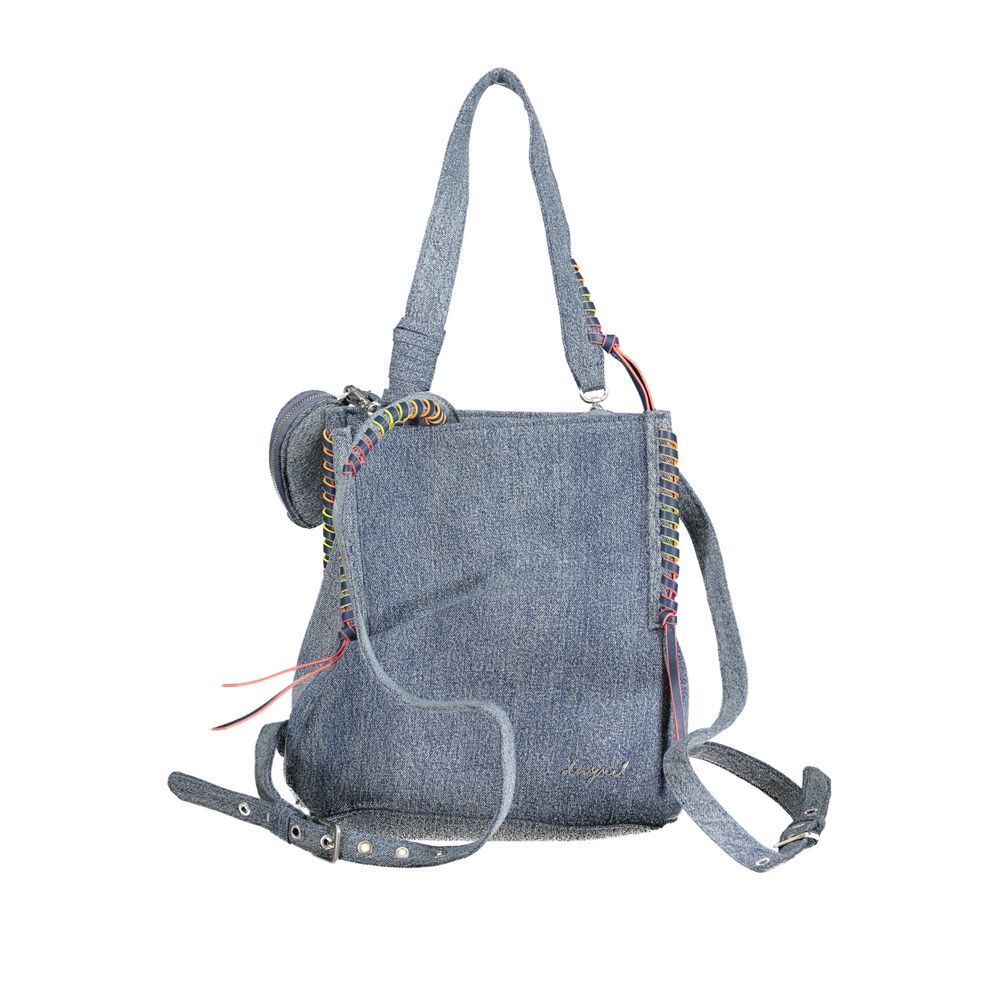 Azzurro Cotton Women Backpack