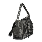 Nero Poliuretano Women Handbag