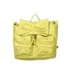 Yellow Polyethylene Backpack