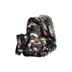 Black Polyurethane Women Handbag