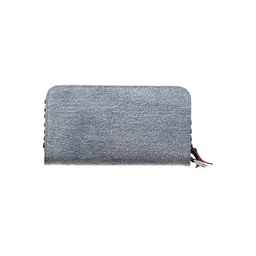 Blue Cotton Wallet