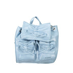 Blue Polyethylene Backpack