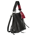 Nero Poliuretano Women Handbag
