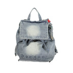 Azzurro Cotton Women Backpack