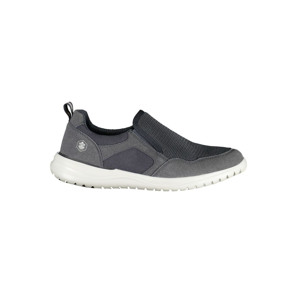 Blu Polyurethane Men Sneaker