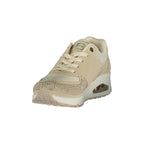 Beige Polyurethane Women Sneaker