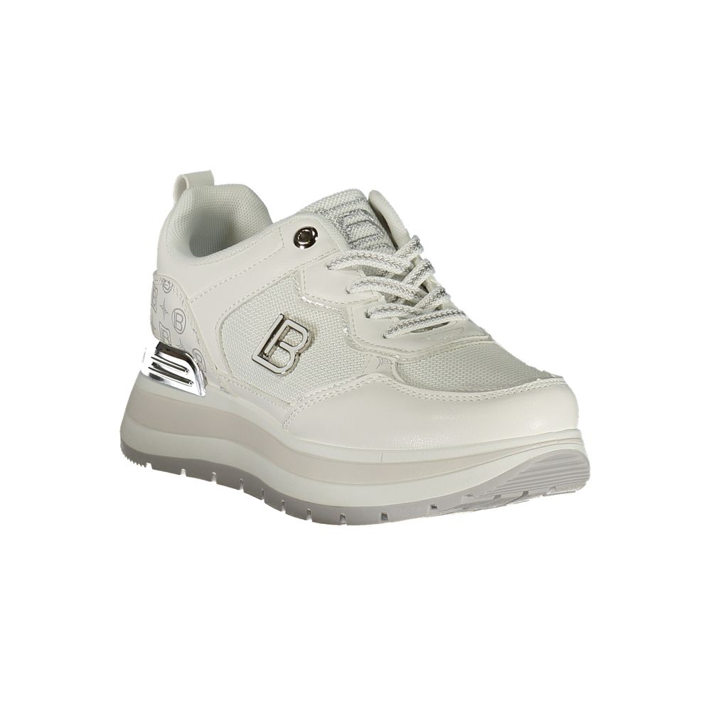 Bianco Poliuretano Women Sneaker