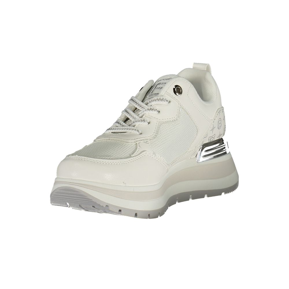 Bianco Poliuretano Women Sneaker
