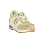 Beige Polyurethane Women Sneaker