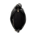 Black Canvas Crossbody Bag