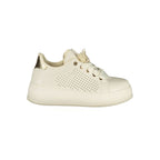 Bianco Polyurethane Women Sneaker