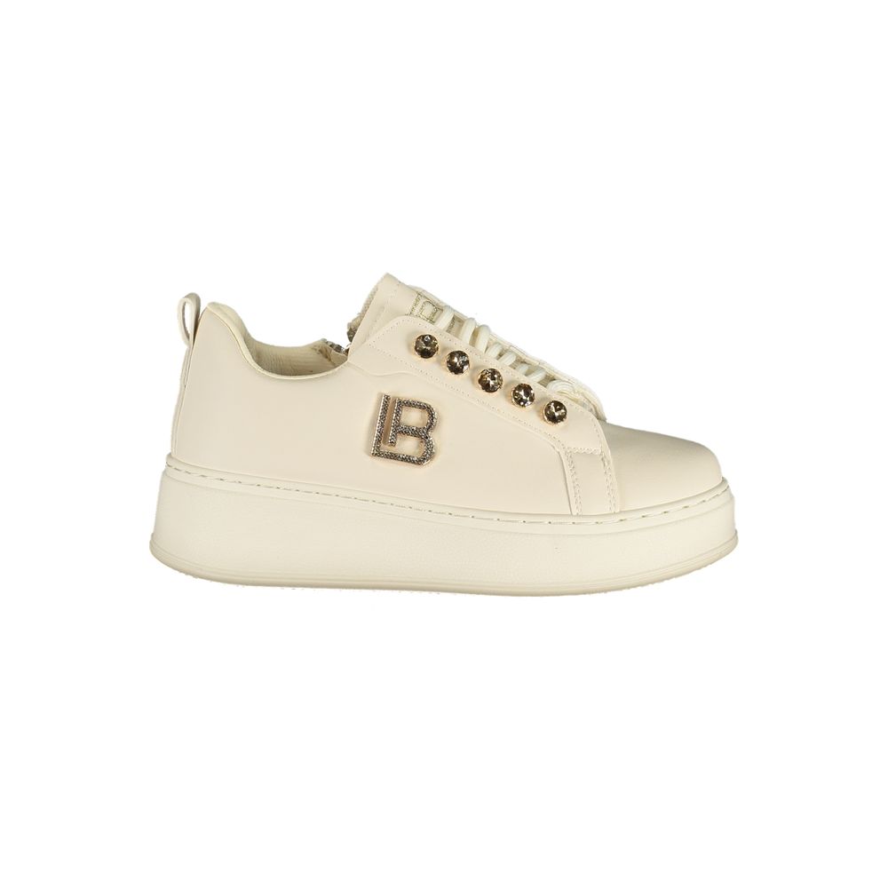 Bianco Polyurethane Women Sneaker