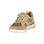 Beige Polyurethane Men's Sneaker