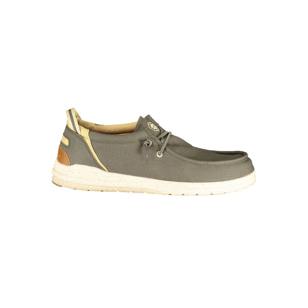 Verde Polyester Men Classic Shoe