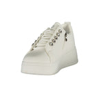 Bianco Polyurethane Women Sneaker